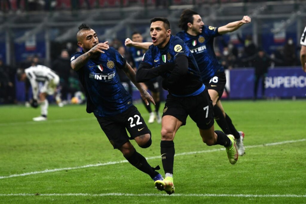 Supercoppa all’Inter, Sanchez beffa la Juventus al 120′