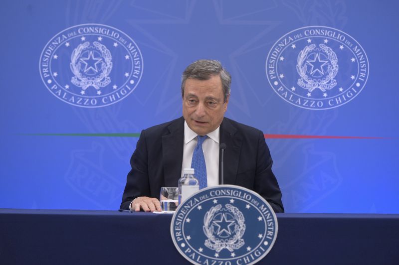 Draghi “Momento difficile ma l’Italia resta un paese forte”