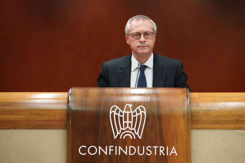 il presidente di Confindustria, Carlo Bonomi