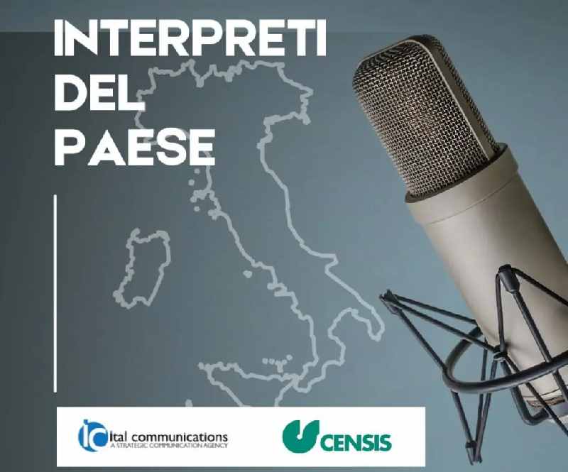 “Interpreti del Paese”, al via serie podcast Ital Communications-Censis