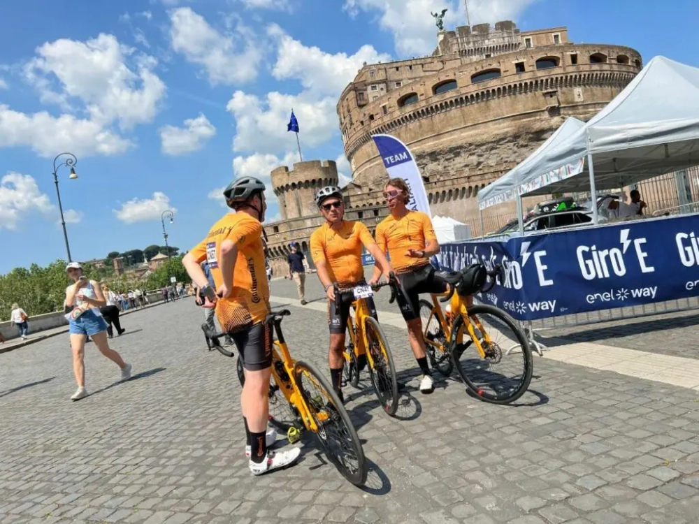 Mobilità sostenibile e sicurezza, Continental sponsor del Giro-E