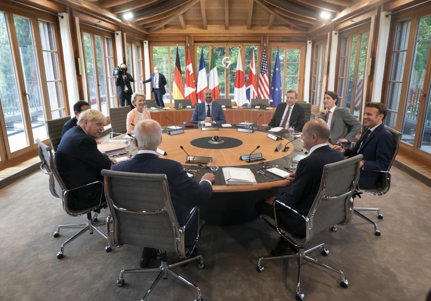 G7, Draghi in Germania per il vertice