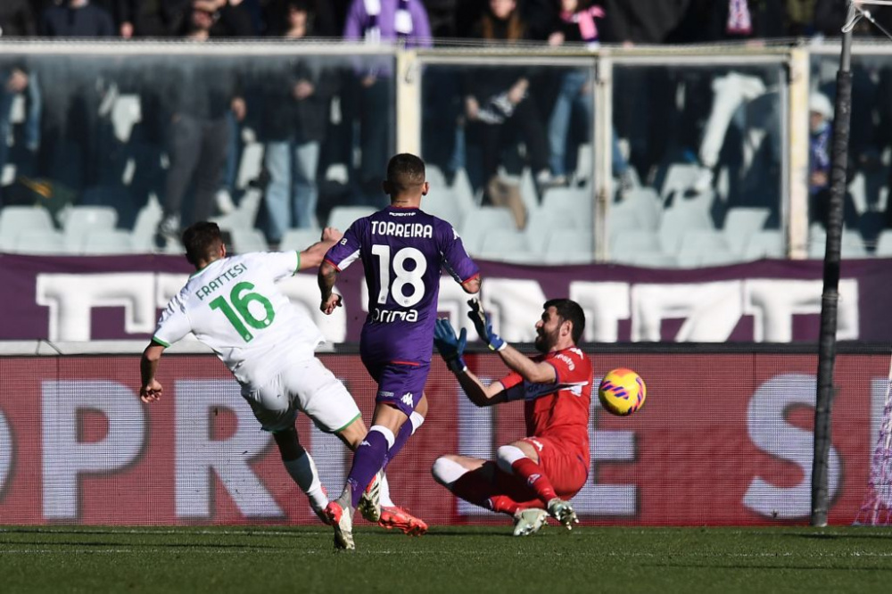 La Fiorentina rimonta il Sassuolo, al “Franchi” finisce 2-2