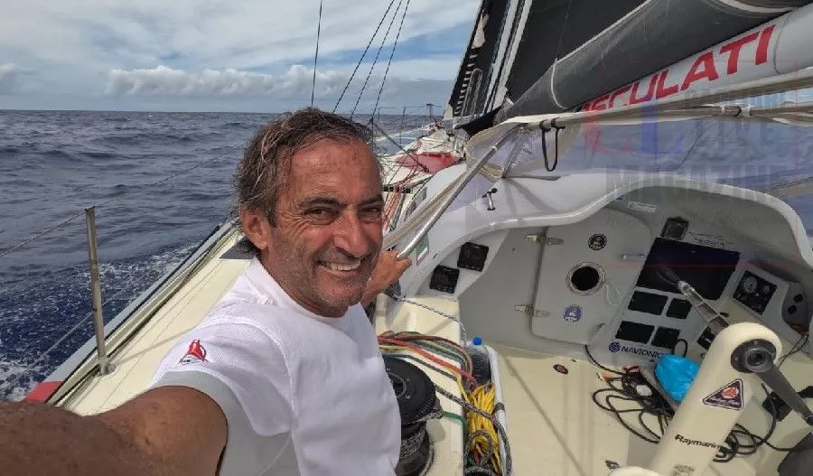 Vento di Sardegna: 376 miglia in 24 ore, nuovo record di Andrea Mura