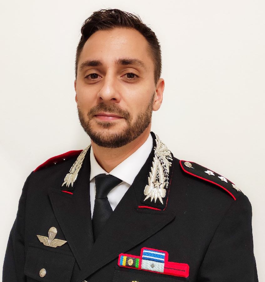 Il Capitano Enrico Santurri è il nuovo comandante della Compagnia dei Carabinieri di Carbonia.
