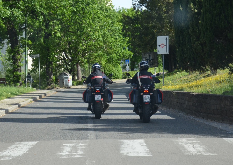 Foto Carabinieri in moto