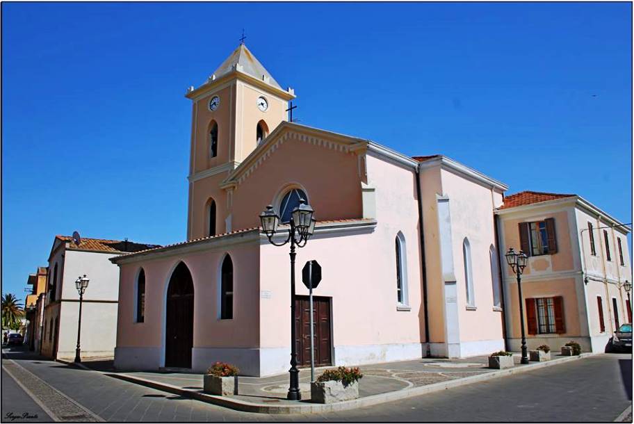 immagine chiesa di san pietro a Giba