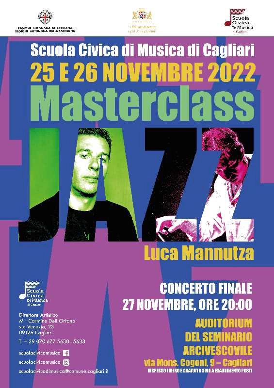 Masterclass e concerto di Luca Mannutza a Cagliari