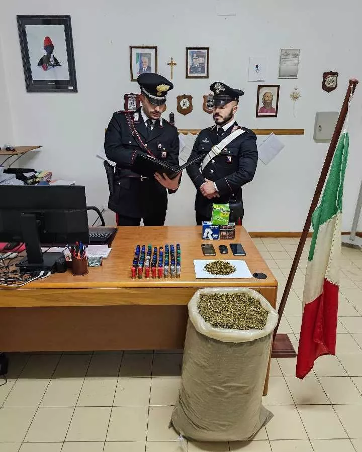 Belvì ( NU ) Arrestati tre allevatori per detenzione di stupefacenti e droga