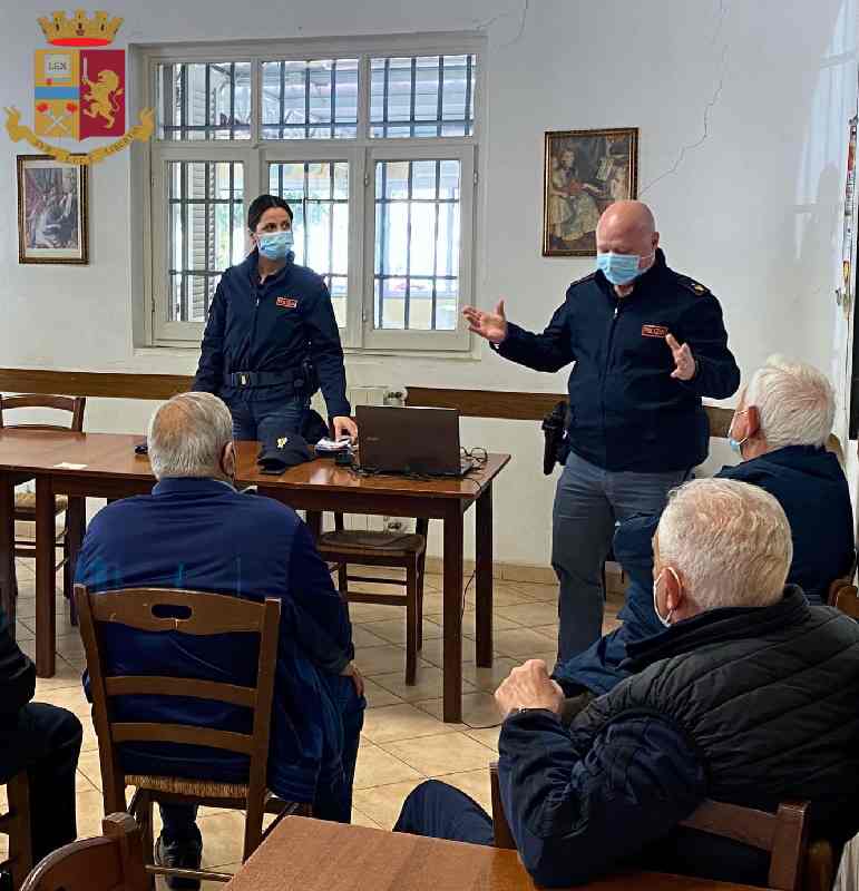 “Campagna Sicurezza per gli anziani” la Polizia incontra gli anziani a Velletri
