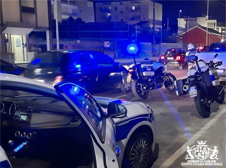 Foto Polizia Cagliari