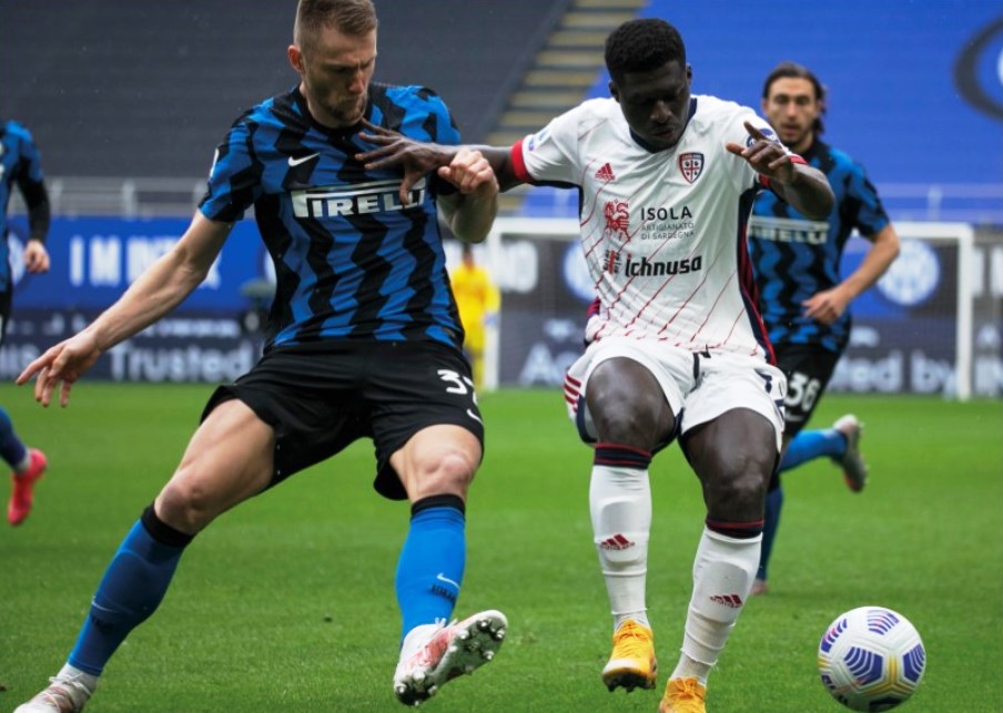 Darmian affonda il Cagliari: a San Siro l’Inter vince 1-0