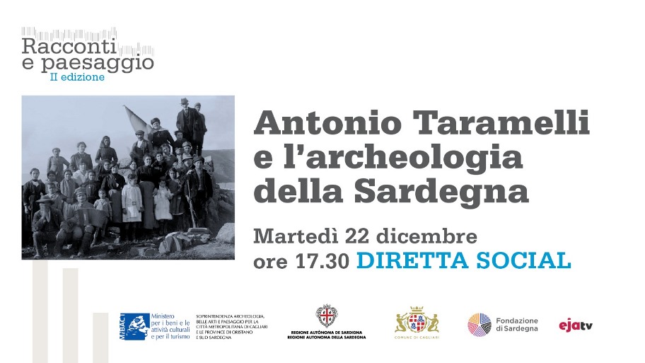 Locandina Evento Antonio Taramelli e l'Archeologia della Sardegna
