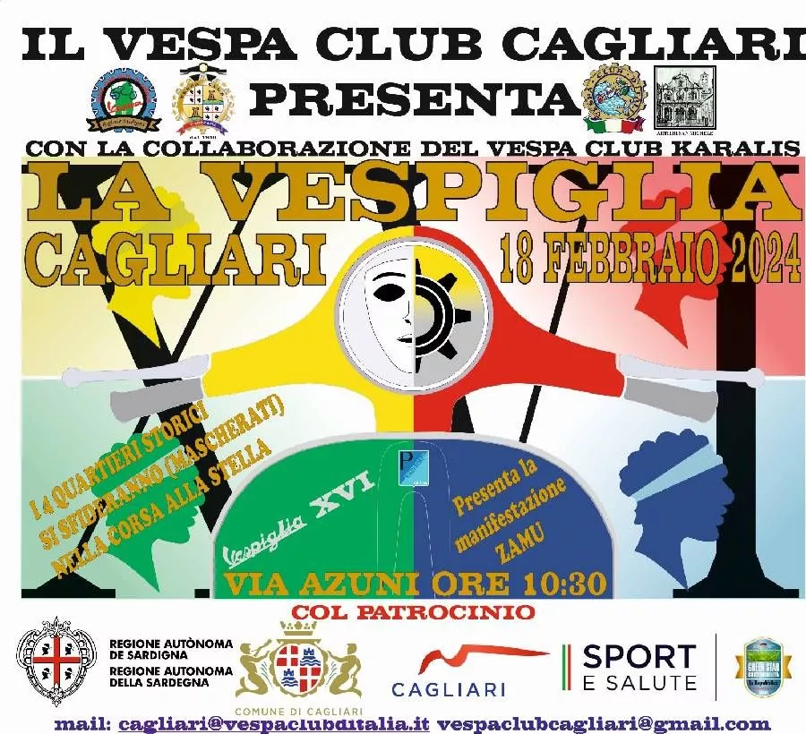 Vespiglia 2024: Cagliari si prepara alla 16ª Edizione 