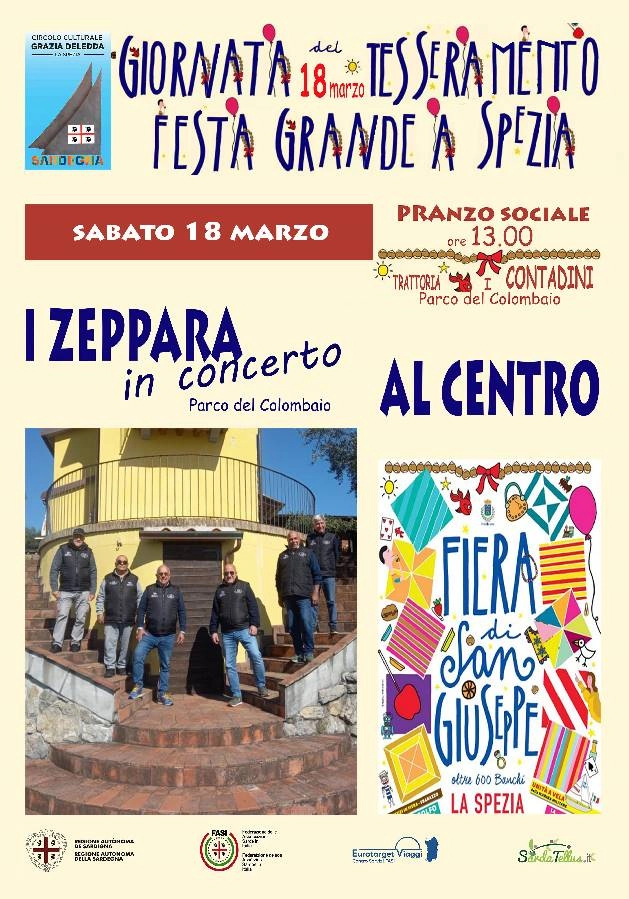 Gran festa con i Zeppara al "Grazia Deledda" di La spezia