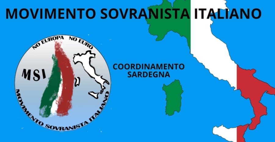 Logo del movimento sovranista italiano coordinamento sardegna