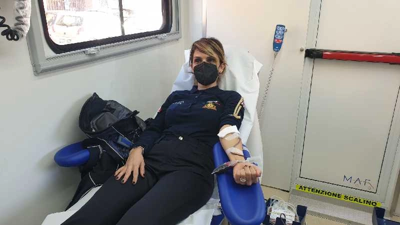 Sassari. La Polizia locale dona il sangue