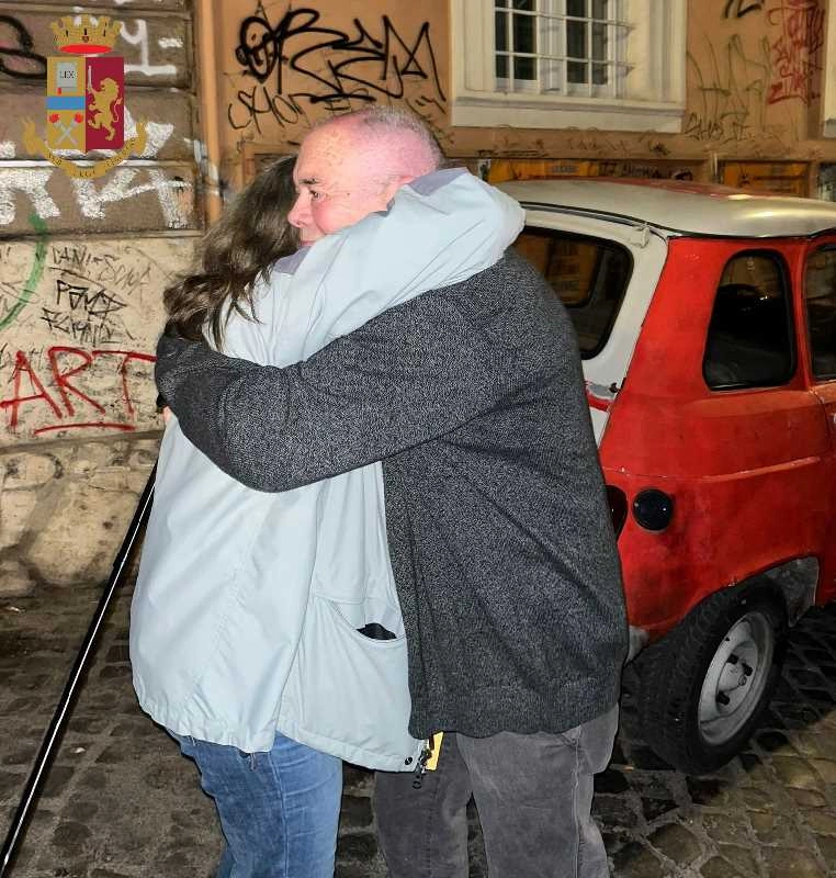 72enne in viaggio di nozze perde a Roma non ricordando più dove alloggiava. Aiutato dalla Polizia di Stato 