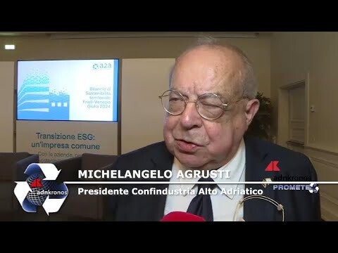 Michelangelo Agrusti, Presidente di Confindustria Alto Adriatico 1 Michelangelo Agrusti Presidente di Confindustria Alto Adriatico