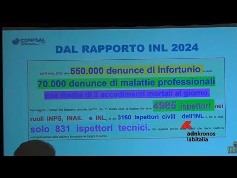 Sicurezza sul lavoro: “Dare il coordinamento all’Inail e fare formazione di qualità”
