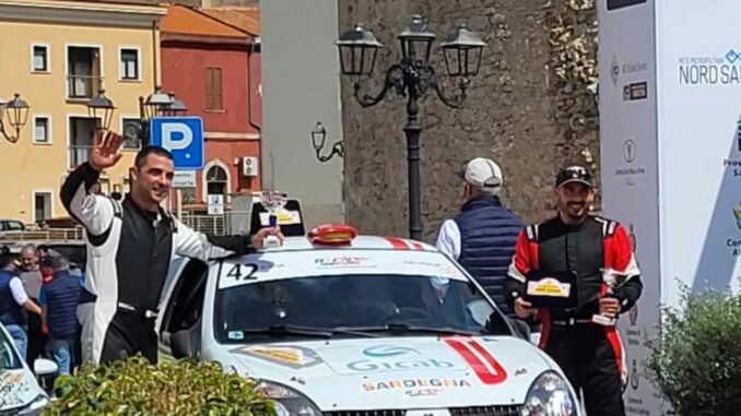 Fine settimana soddisfacente per Antonio Perazzona al Rally dell’Asinara 1 ANTONIO PERAZZONA AL RALLY DELL'ASINARA