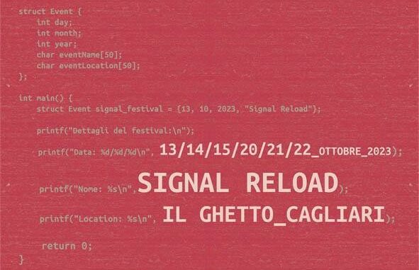 locandina festival signal reload