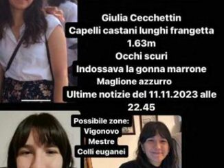 Giulia Cecchettin oggi era il giorno della laurea. Prof Spero raggiunga presto questo traguardo