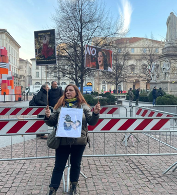 Scala: sul palco russa Netrebko, protesta attivista ucraina ‘fa propaganda a Putin