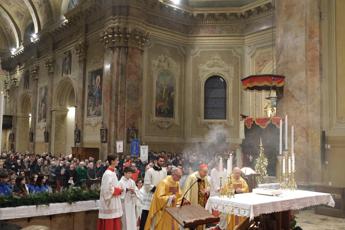 Chiesa Parrocchiale di Olgiate Comasco Santa Messa nel centenario di consacrazione della Chiesa dei SantI Ippolito e Cassiano omelia del Vescovo di Como – Cardinale Oscar Cantoni