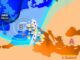 Ciclone polare porta freddo neve e pioggia previsioni meteo fino a domenica
