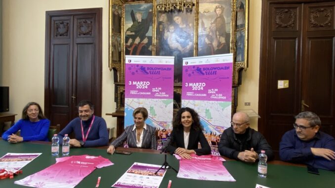 conferenza stampa SoloWomenRun Conferenza Stampa Solo Women Run
