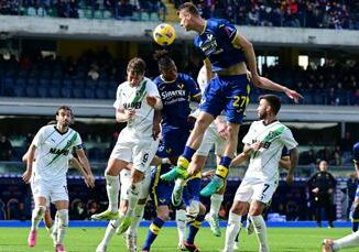 Verona-Sassuolo 1-0, gol di Swiderski decide la sfida salvezza 3 Verona Sassuolo 1 0 gol di Swiderski decide la sfida salvezza