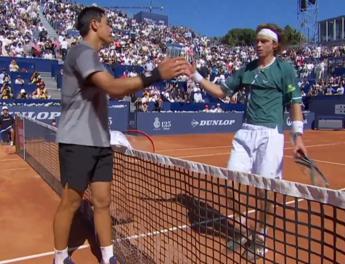 Atp Barcellona, Rublev perde la partita e la testa – Video