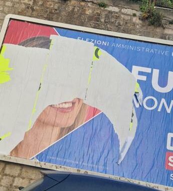Perugia, strappati alcuni manifesti elettorali di Margherita Scoccia