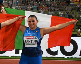 Europei atletica, Fantini oro nel martello femminile