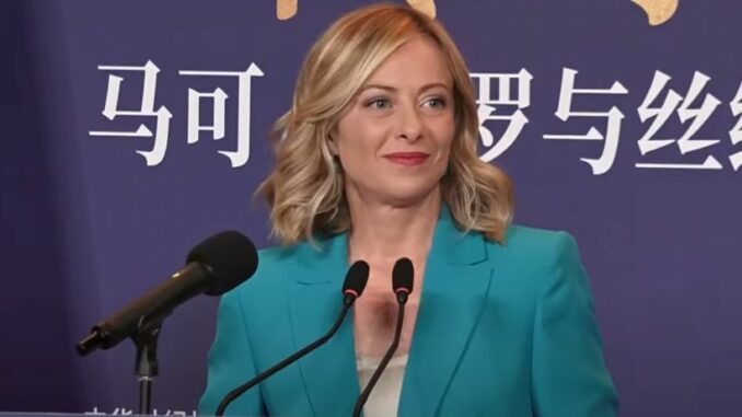 Meloni “Mantenere percorribile la strada tracciata da Marco Polo”
