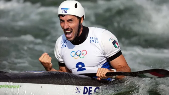 Capolavoro De Gennaro nel K1 slalom, oro Italia nella canoa