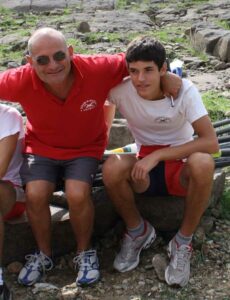 Antonio Marras: da dipendente di Poste Italiane a primo allenatore del medagliato olimpico Stefano Oppo 1 Antonio Marras e un giovanissimo Stefano Oppo-1