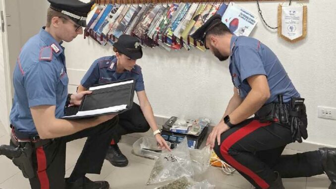 Carabinieri di Sestu Droga sequestrata dai carabinieri di sestu