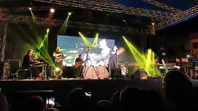 Arisa in concerto a Gonnesa Arisa in concerto a Gonnesa