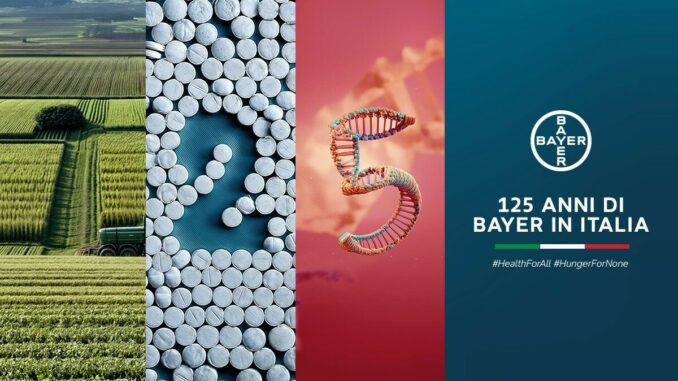 Bayer festeggia 125 anni di storia in Italia