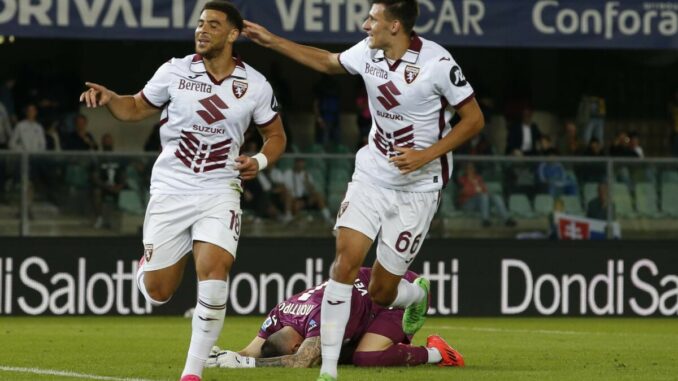 Il Torino batte il Verona e vola in vetta