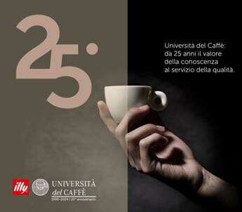 Caffè: l’università di illycaffè compie 25 anni, dal 1999 formate 350mila persone