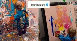 Prima mostra a tre anni, ecco il mini Picasso tedesco che ha scoperto la passione in Italia 5 Prima mostra a tre anni ecco il mini Picasso tedesco che ha scoperto la passione in Italia