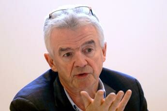 Ryanair, O’Leary: “In Italia possibile target 80 milioni di passeggeri”