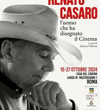 Alla Festa del Cinema di Roma mostra su Renato Casaro, l’uomo che ha ‘disegnato’ il cinema