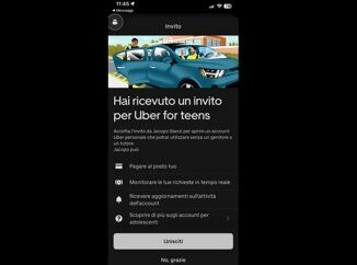 Uber lancia la mobilita smart e sicura per adolescenti