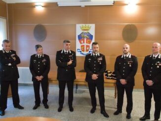 Nuoro, 16-10-2024 - Presentati alla stampa gli Ufficiali neo-giunti al Comando provinciale Carabinieri Nuoro