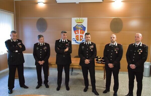 Ufficiali Carabinieri Nuoro. Nuoro, 16-10-2024 - Presentati alla stampa gli Ufficiali neo-giunti al Comando provinciale Carabinieri Nuoro