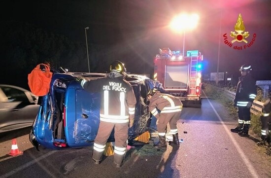 incidente stradale Elmas ridim Incidente stradale ad Elmas